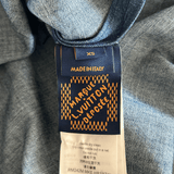 Louis Vuitton Blue & Gold Embroidered Denim Shirt - Morely TrendsLouis Vuitton Type here:)