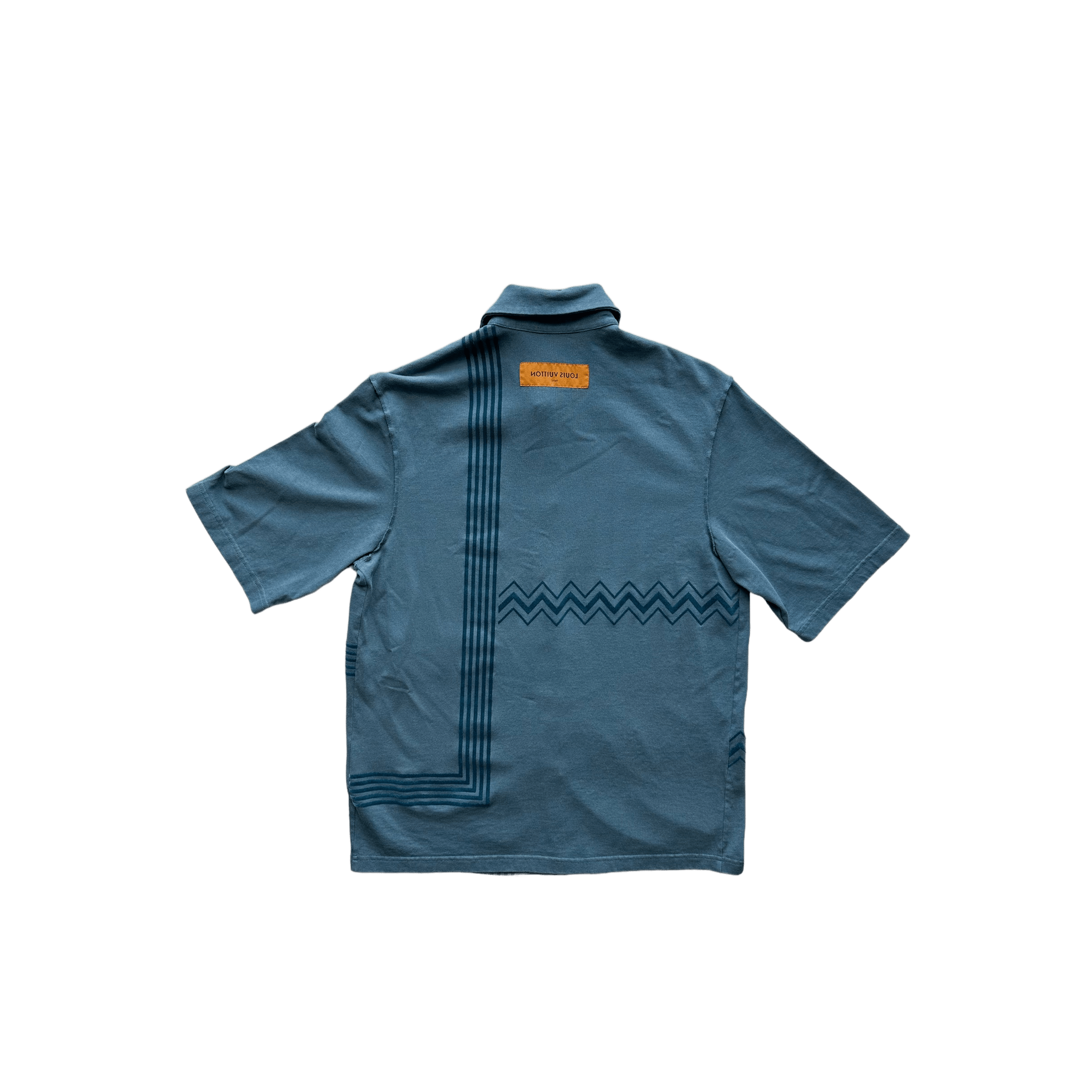 Louis Vuitton Blue Karakoram Button Up Shirt - Morely TrendsLouis Vuitton Type here:)