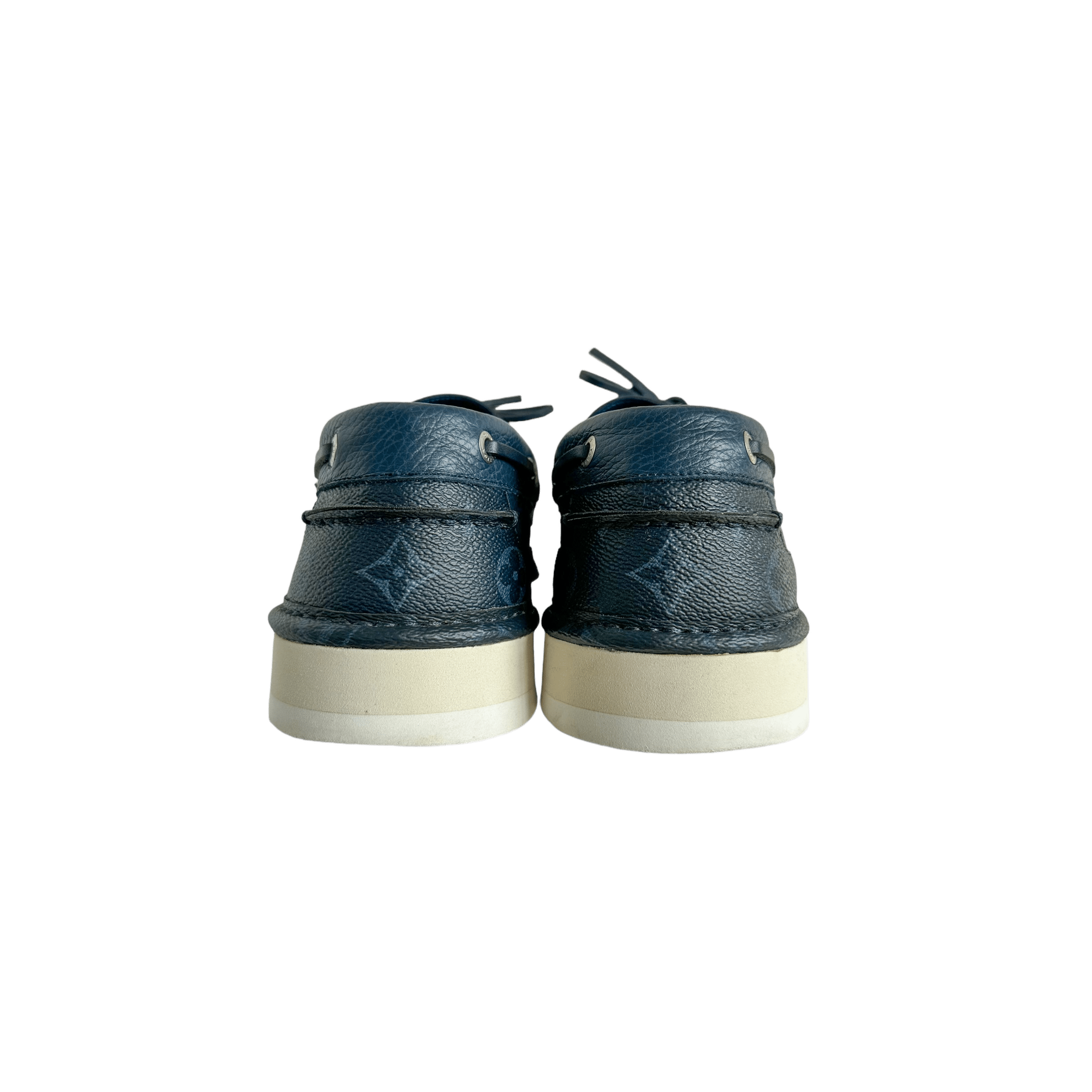 Louis Vuitton Blue Monogram Boat Shoes - Morely TrendsLouis Vuitton Type here:)