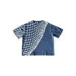Louis Vuitton Blue & White Barb Wire Monogram Intarsia T-Shirt - Morely TrendsLouis Vuitton Type here:)