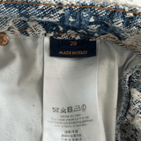 Louis Vuitton Blue & White Floral Distressed Carpenter Shorts - Morely TrendsLouis Vuitton Type here:)