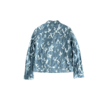Louis Vuitton Blue & White LV Leaf Denim Jacket - Morely TrendsLouis Vuitton Type here:)