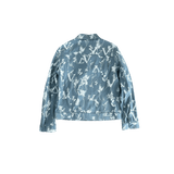 Louis Vuitton Blue & White LV Leaf Denim Jacket - Morely TrendsLouis Vuitton Type here:)