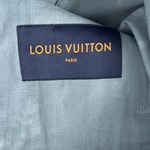 Louis Vuitton Blue & White LV Leaf Denim Jacket - Morely TrendsLouis Vuitton Type here:)