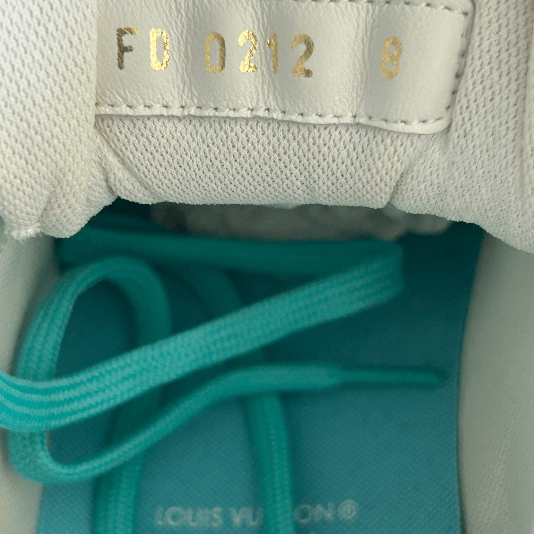 Louis Vuitton Blue & White Monogram Trainers - Morely TrendsLouis Vuitton Type here:)