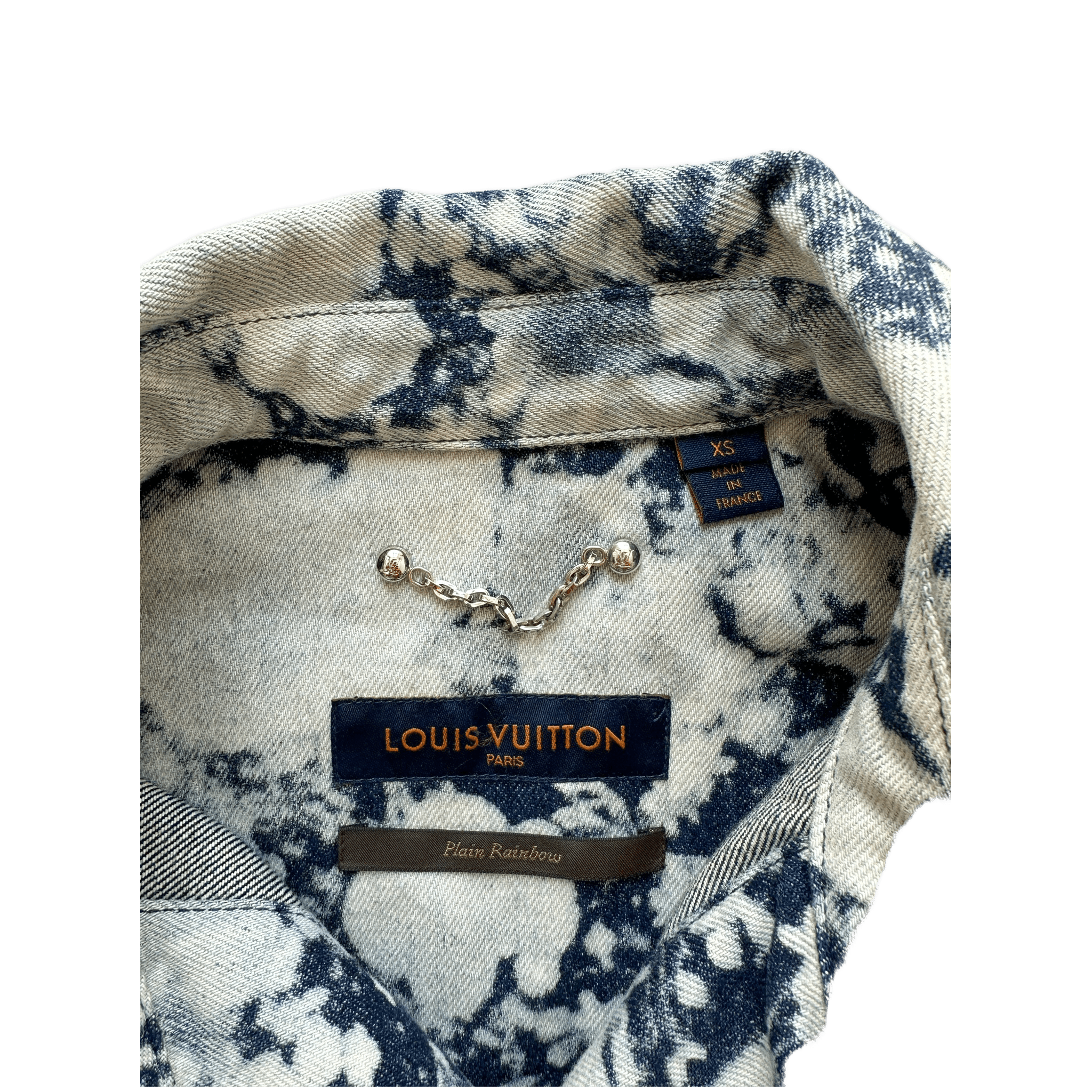 Louis Vuitton Blue & White Poppies Denim Shirt - Morely TrendsLouis Vuitton Type here:)