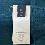 Louis Vuitton Blue & Yellow Logo Wool Sweater - Morely TrendsLouis Vuitton Type here:)