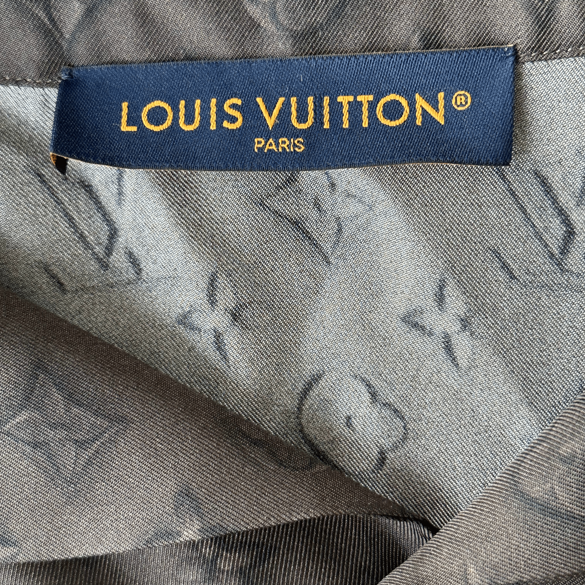 Louis Vuitton Brown Monogram Silk Button Up Shirt - Morely TrendsLouis Vuitton Type here:)