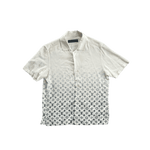 Louis Vuitton Fragment White & Black Gradient Button Up Shirt - Morely TrendsLouis Vuitton Type here:)