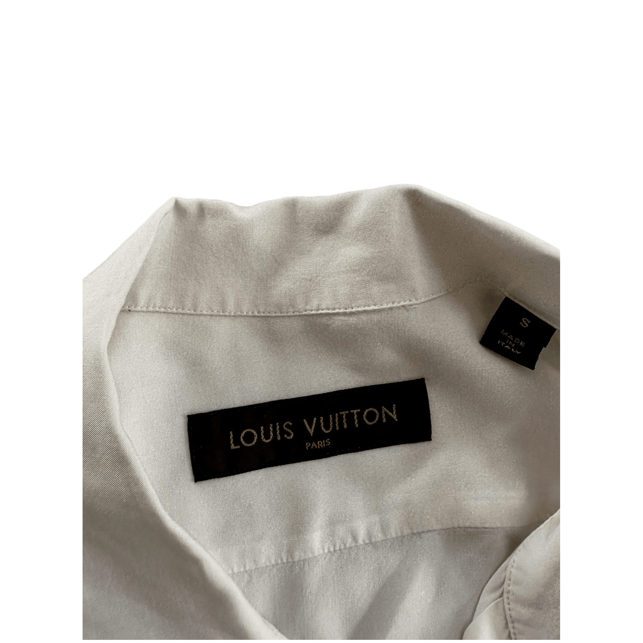 Louis Vuitton Fragment White & Black Gradient Button Up Shirt - Morely TrendsLouis Vuitton Type here:)