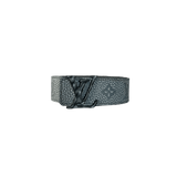 Louis Vuitton Grey & Black Taurillon Monogram Belt - Morely TrendsLouis Vuitton Type here:)