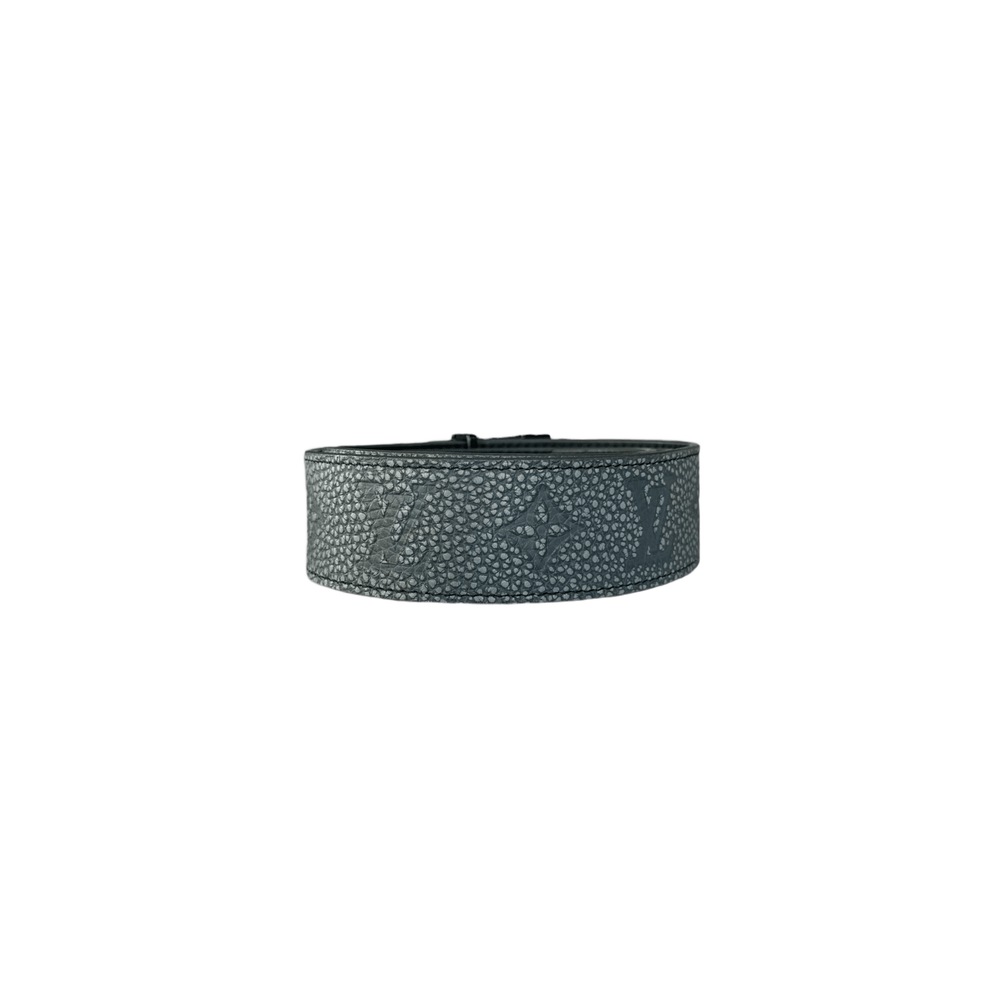Louis Vuitton Grey & Black Taurillon Monogram Belt - Morely TrendsLouis Vuitton Type here:)