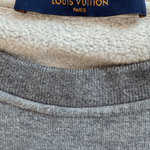 Louis Vuitton Grey Distorted Logo Sweater - Morely TrendsLouis Vuitton Type here:)