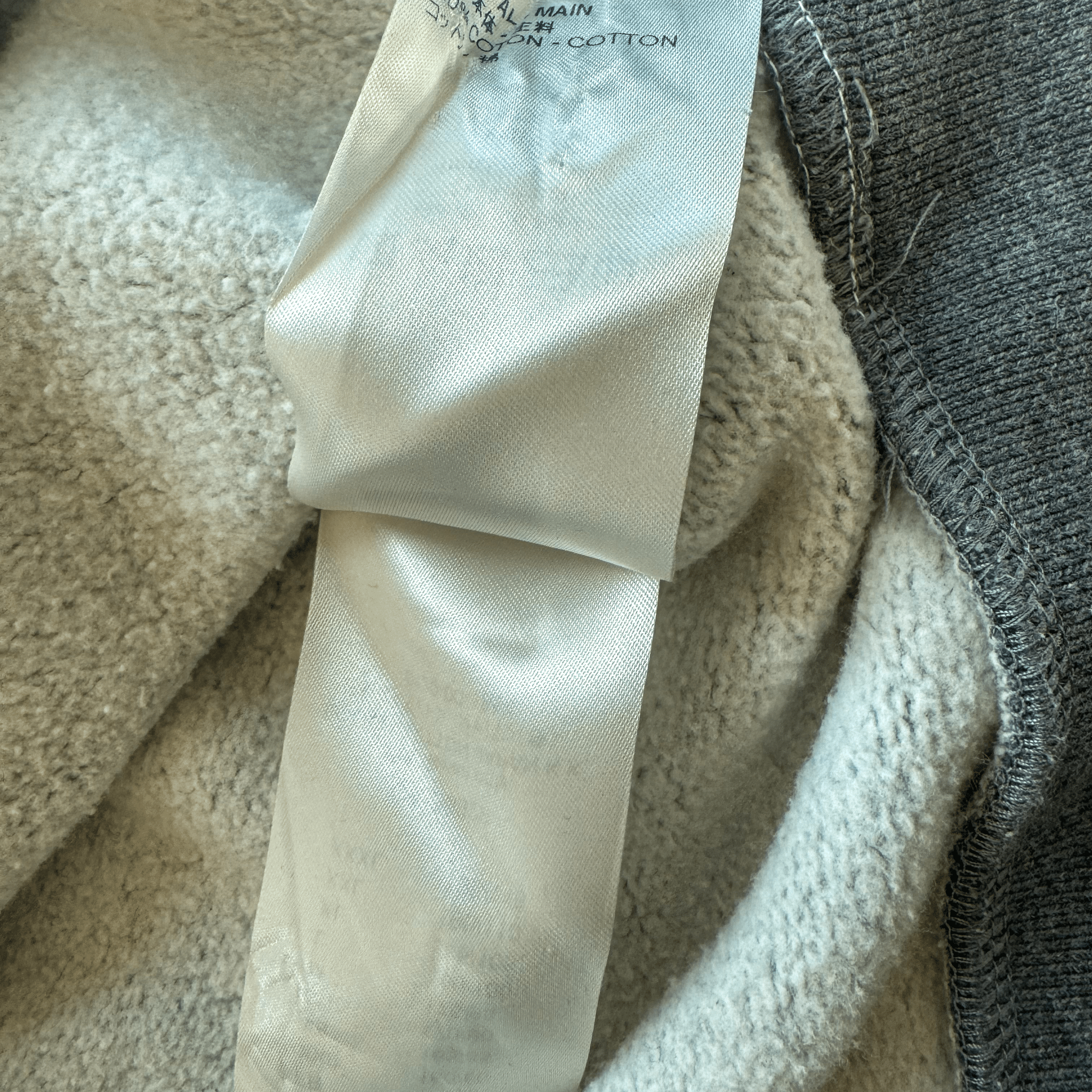 Louis Vuitton Grey Distorted Logo Sweater - Morely TrendsLouis Vuitton Type here:)