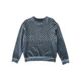 Louis Vuitton Grey LV Spread Damier Sweater - Morely TrendsLouis Vuitton Type here:)