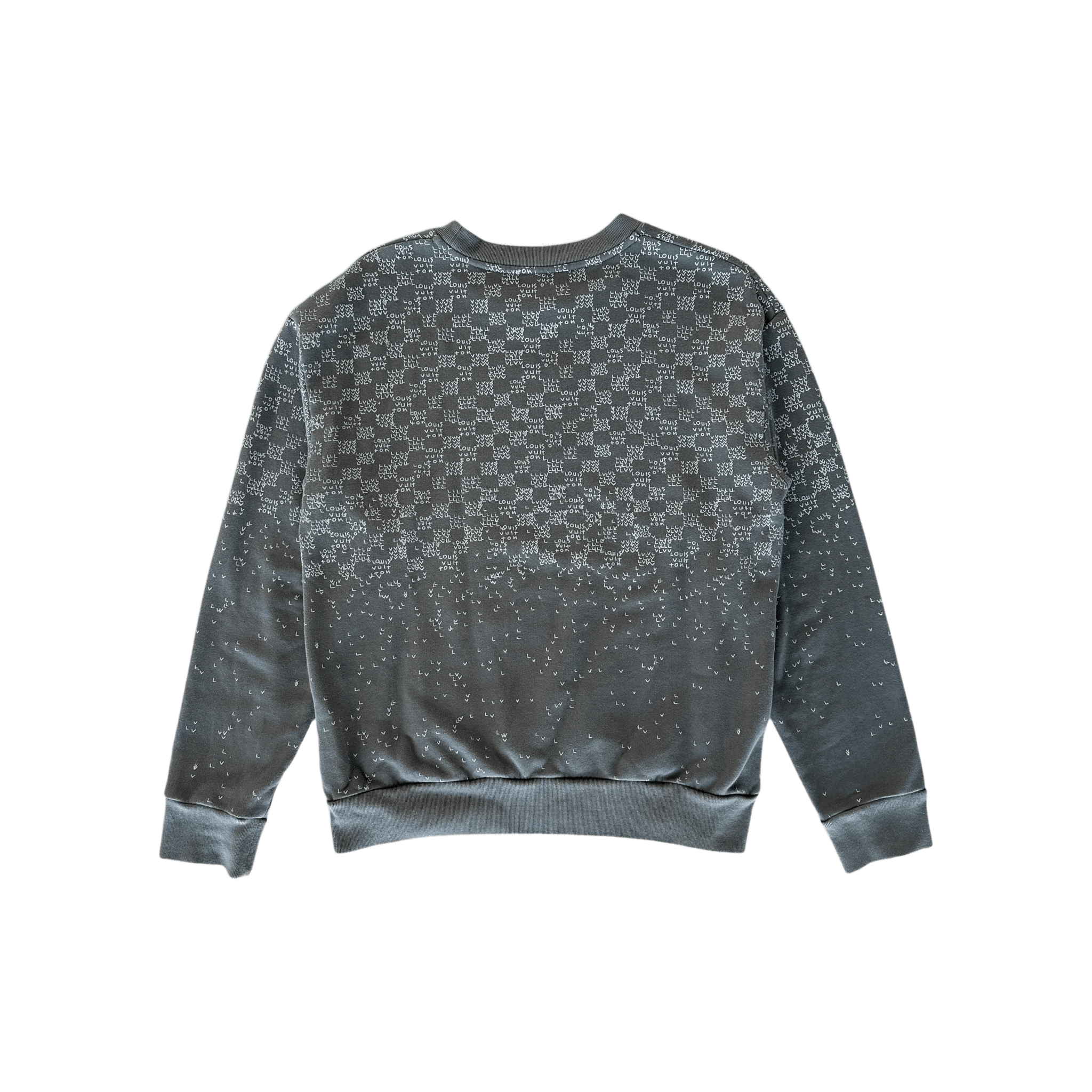 Louis Vuitton Grey LV Spread Damier Sweater - Morely TrendsLouis Vuitton Type here:)