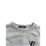 Louis Vuitton Grey Peace & Love Logo Embroidered Sweater - Morely TrendsLouis Vuitton Type here:)