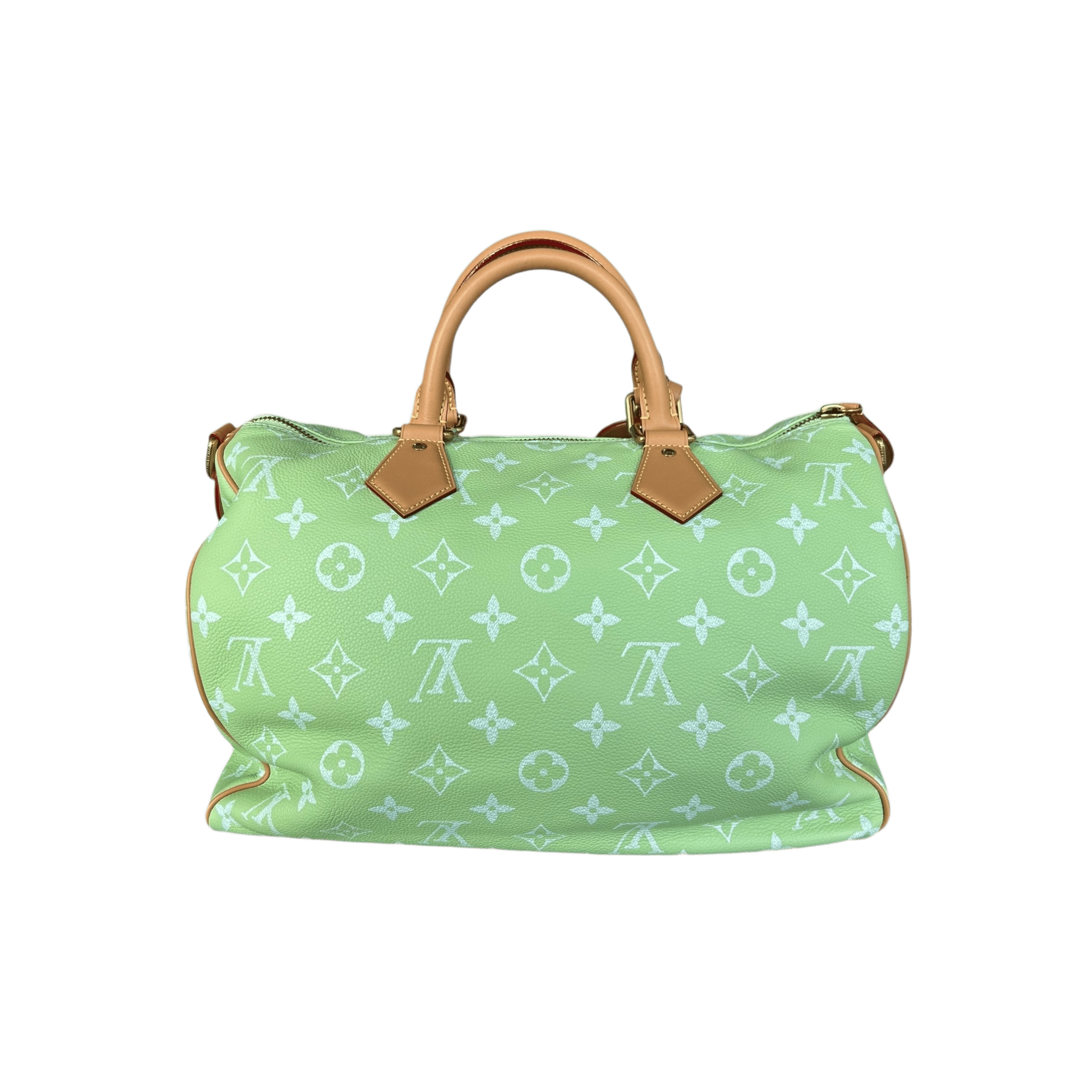 Louis Vuitton Lime Green & White Monogram P9 Speedy 40 - Morely TrendsLouis Vuitton Type here:)