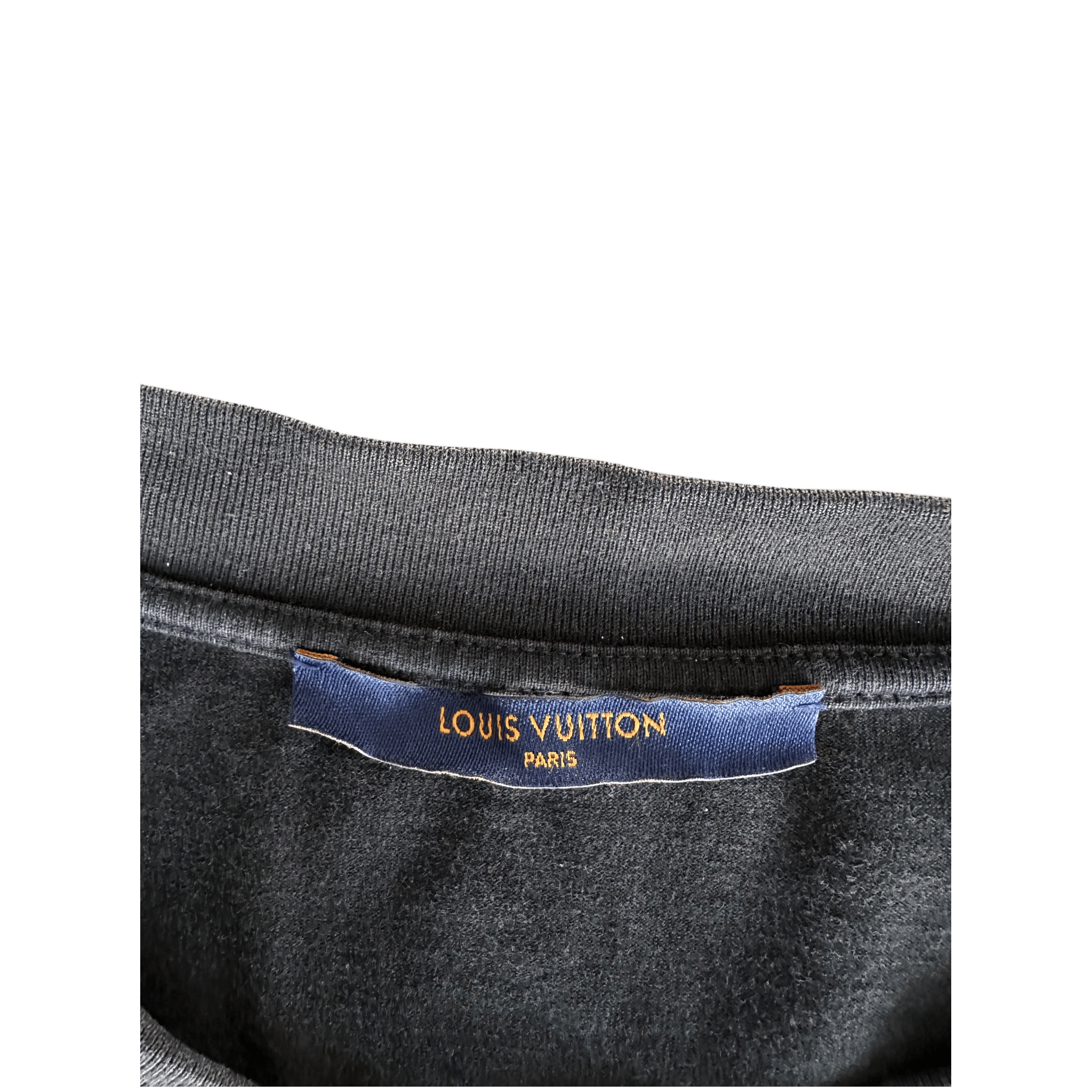 Louis Vuitton NBA Black Embroidered Patches T-Shirt - Morely TrendsLouis Vuitton Type here:)