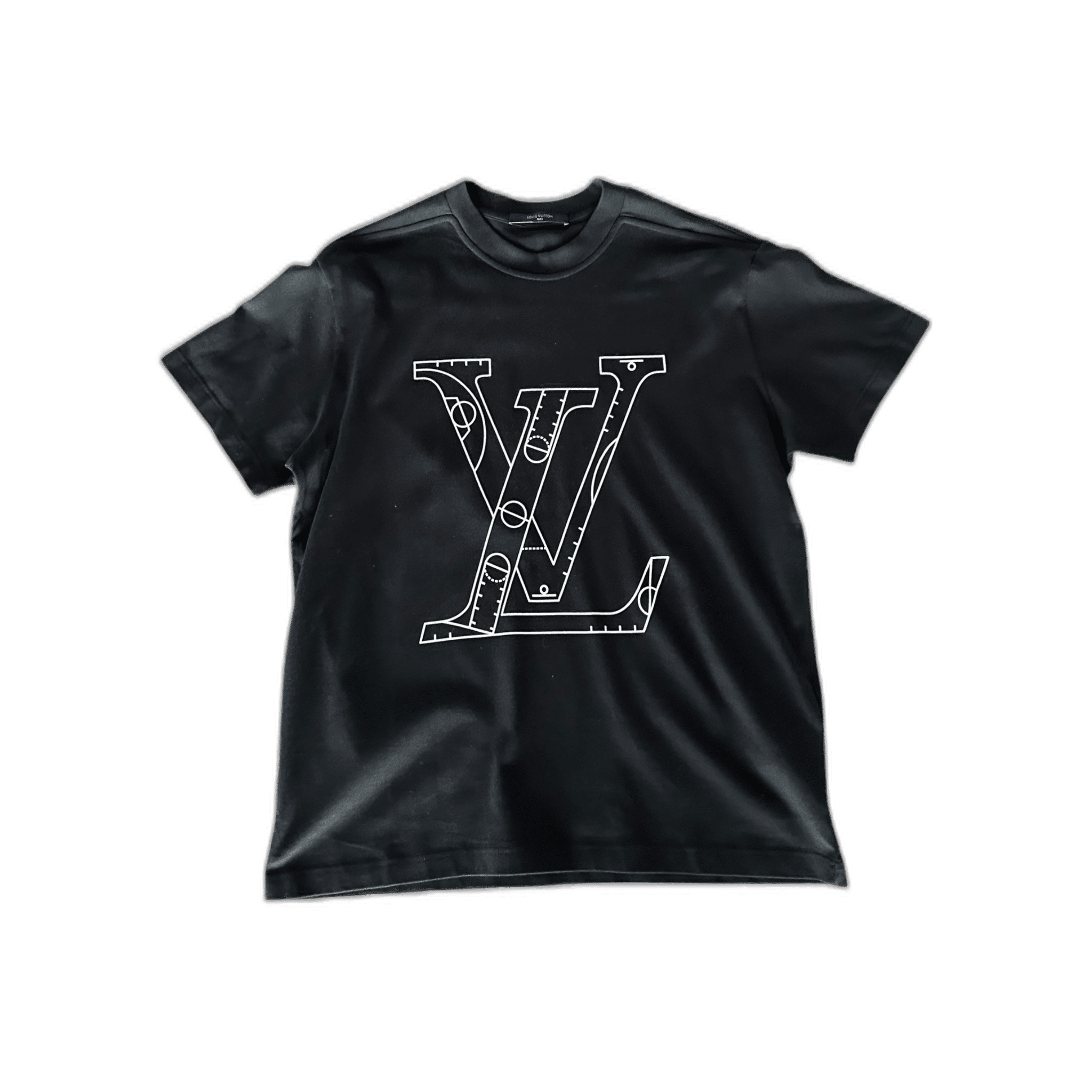 Louis Vuitton NBA Black & White Logo T-Shirt - Morely TrendsLouis Vuitton Type here:)