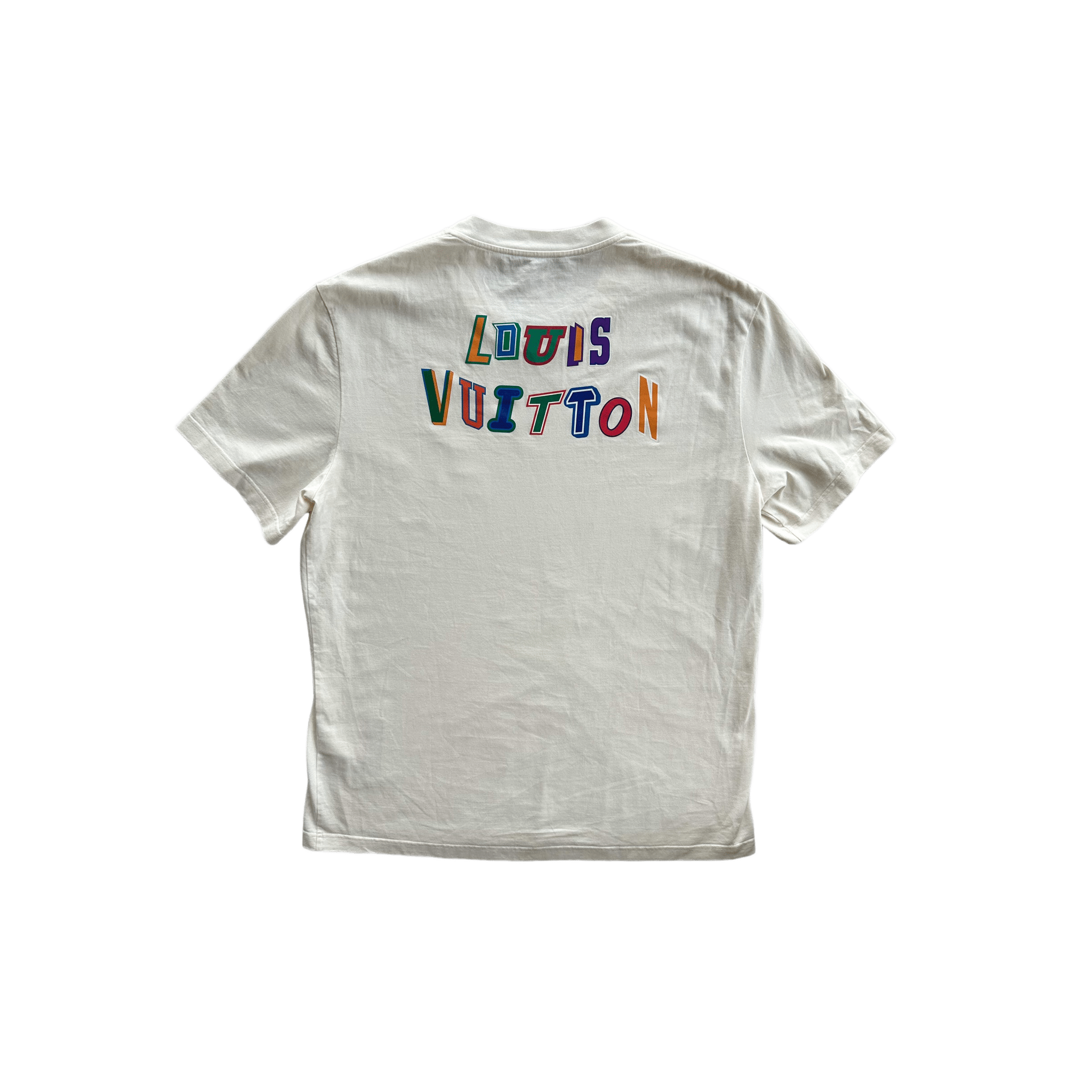 Louis Vuitton NBA White Logo T-Shirt - Morely TrendsLouis Vuitton Type here:)