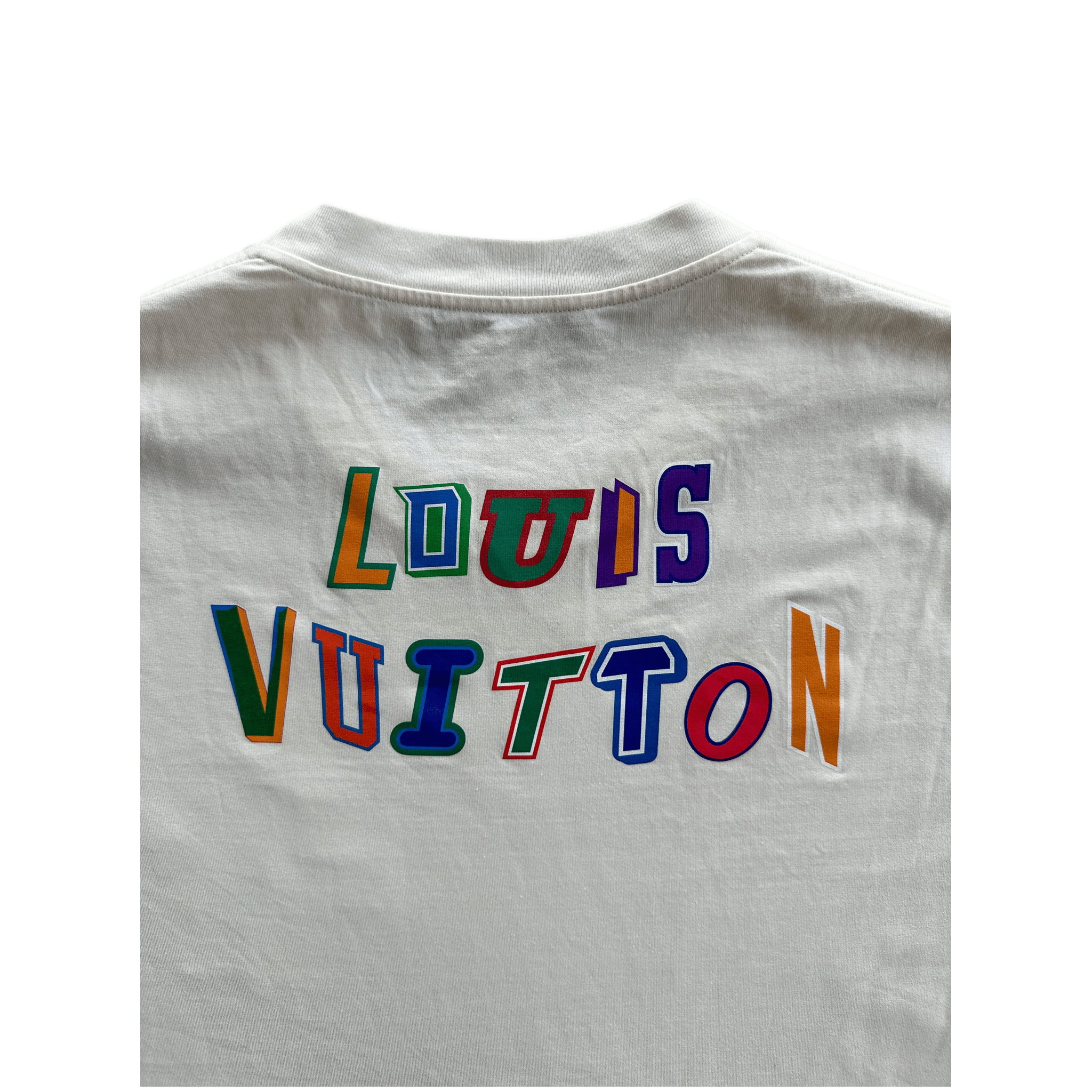 Louis Vuitton NBA White Logo T-Shirt - Morely TrendsLouis Vuitton Type here:)