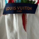 Louis Vuitton NBA White Multicolor Letter Shorts - Morely TrendsLouis Vuitton Type here:)