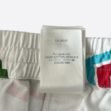 Louis Vuitton NBA White Multicolor Letter Shorts - Morely TrendsLouis Vuitton Type here:)