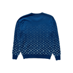 Louis Vuitton Navy & White Monogram Gradient Sweater - Morely TrendsLouis Vuitton Type here:)