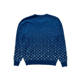 Louis Vuitton Navy & White Monogram Gradient Sweater - Morely TrendsLouis Vuitton Type here:)