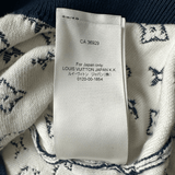 Louis Vuitton Navy & White Monogram Gradient Sweater - Morely TrendsLouis Vuitton Type here:)