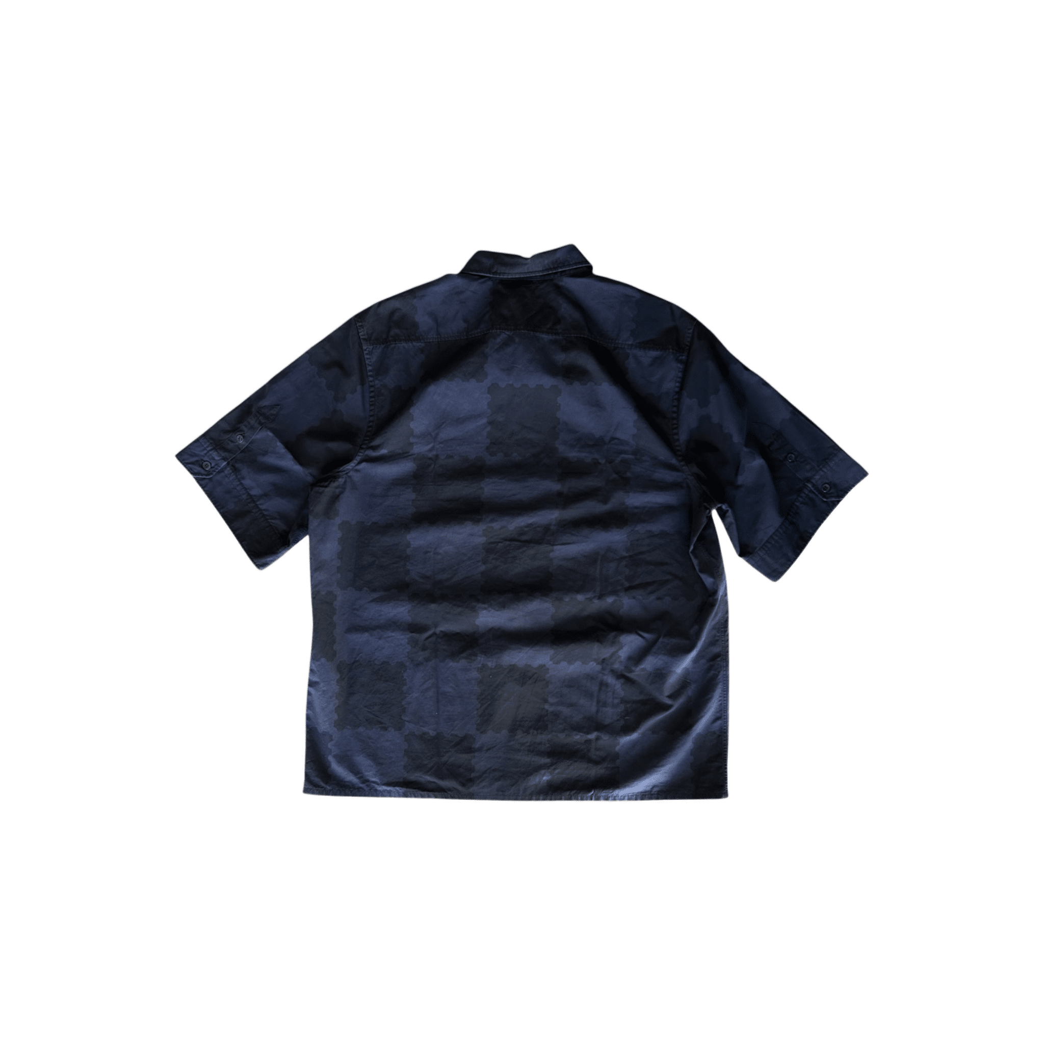 Louis Vuitton Nigo Blue Checkered Button Up Shirt - Morely TrendsLouis Vuitton Type here:)