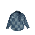 Louis Vuitton Nigo Navy Giant Damier Monogram Button Up Shirt - Morely TrendsLouis Vuitton Type here:)