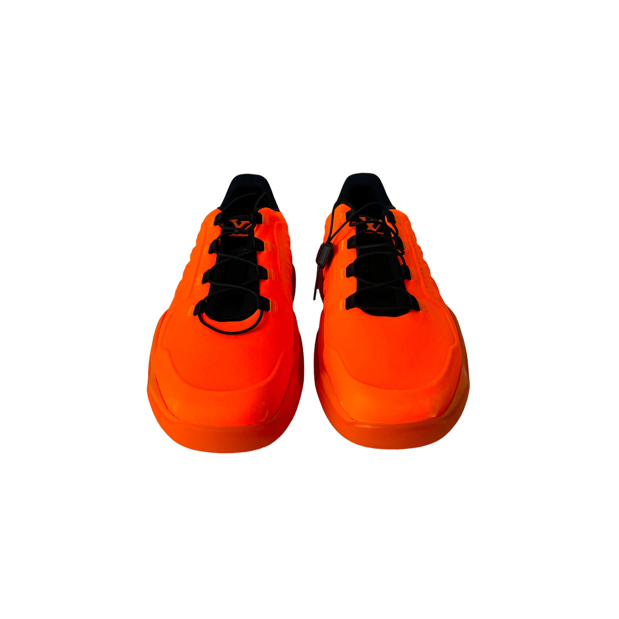 Louis Vuitton Orange & Black Millenium Sneaker - Morely TrendsLouis Vuitton Type here:)