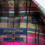 Louis Vuitton Plaid & Pink Monogram Button Up Shirt - Morely TrendsLouis Vuitton Type here:)