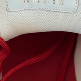 Louis Vuitton Product Red & White Monogram Trainers - Morely TrendsLouis Vuitton Type here:)