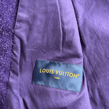 Louis Vuitton Purple Embossed Monogram Suede Workwear Jacket - Morely TrendsLouis Vuitton Type here:)