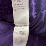 Louis Vuitton Purple Embossed Monogram Suede Workwear Jacket - Morely TrendsLouis Vuitton Type here:)