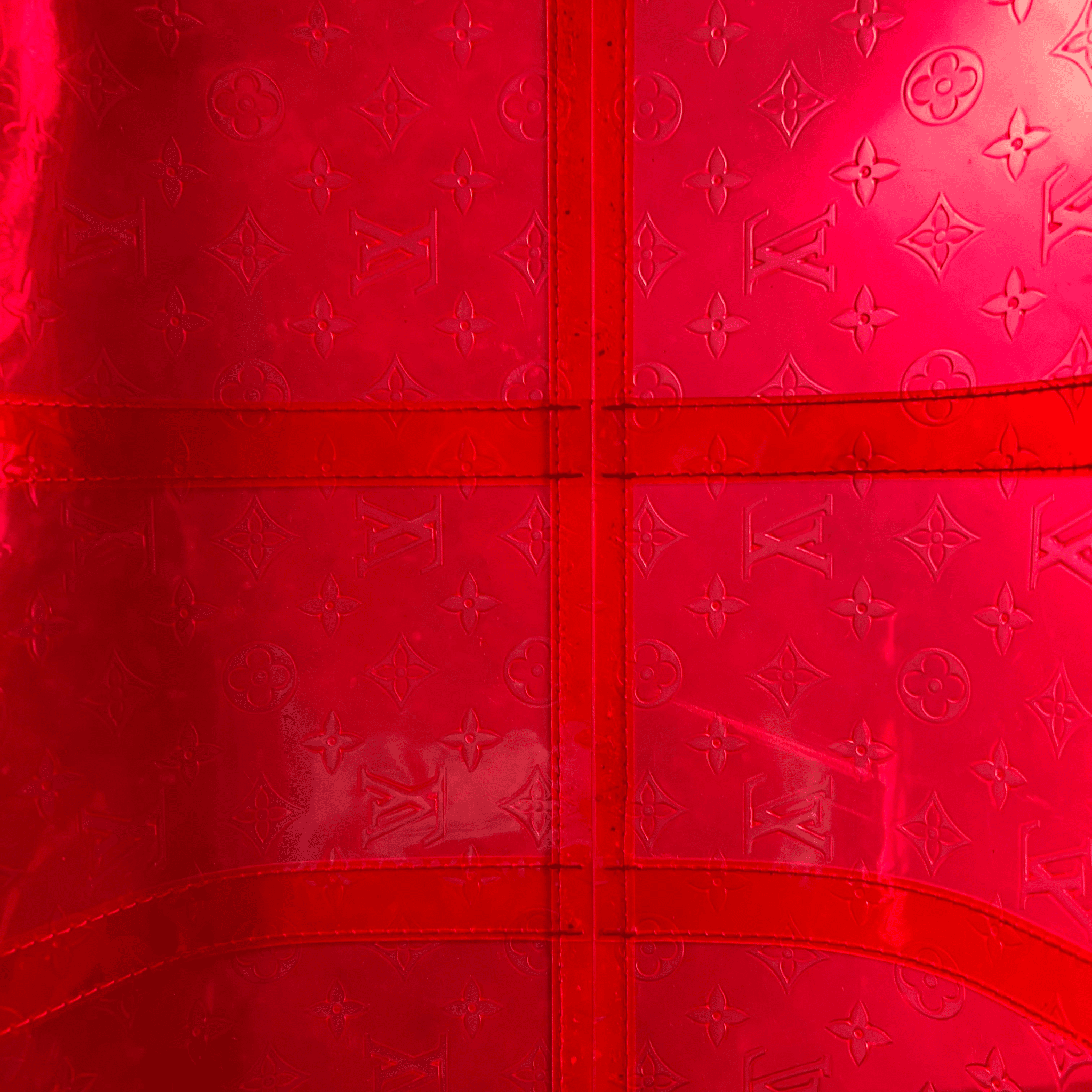 Louis Vuitton Red Prism Monogram Keepall 50 - Morely TrendsLouis Vuitton Type here:)