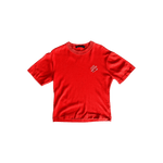 Louis Vuitton Red & White Pin Logo Embroidered T-Shirt - Morely TrendsLouis Vuitton Type here:)