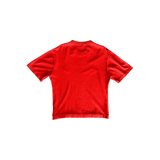 Louis Vuitton Red & White Pin Logo Embroidered T-Shirt - Morely TrendsLouis Vuitton Type here:)