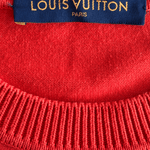 Louis Vuitton Red & White Pin Logo Embroidered T-Shirt - Morely TrendsLouis Vuitton Type here:)