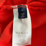 Louis Vuitton Red & White Pin Logo Embroidered T-Shirt - Morely TrendsLouis Vuitton Type here:)