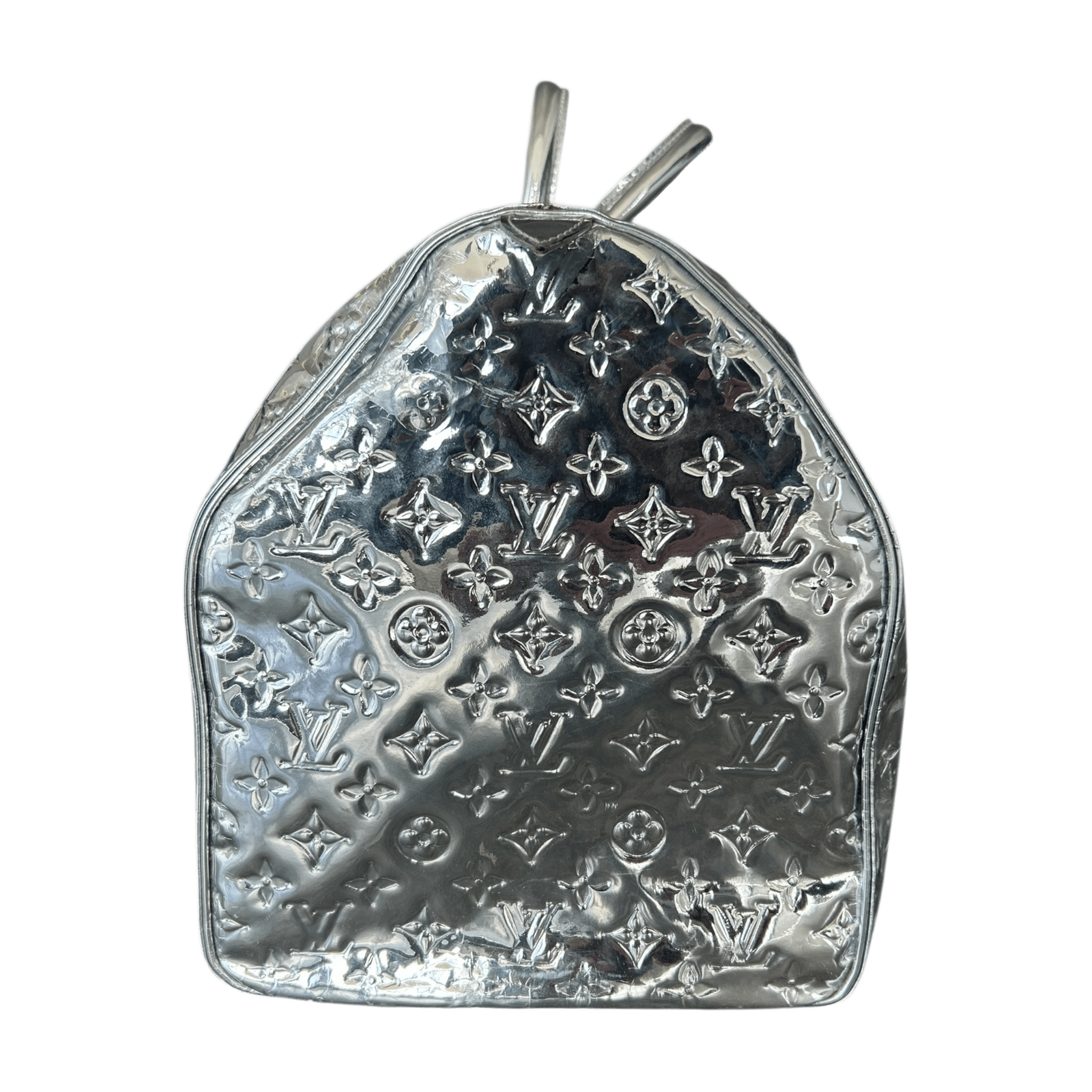 Louis Vuitton Silver Mirror Monogram Keepall 50 - Morely TrendsLouis Vuitton Type here:)
