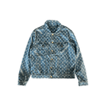 Louis Vuitton Supreme Blue & White Monogram Denim Jacket - Morely TrendsLouis Vuitton Type here:)