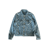 Louis Vuitton Supreme Blue & White Monogram Denim Jacket - Morely TrendsLouis Vuitton Type here:)