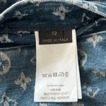 Louis Vuitton Supreme Blue & White Monogram Denim Jacket - Morely TrendsLouis Vuitton Type here:)