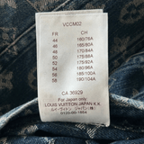 Louis Vuitton Supreme Blue & White Monogram Denim Jacket - Morely TrendsLouis Vuitton Type here:)