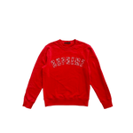 Louis Vuitton Supreme Red & White Arc Logo Sweater - Morely TrendsLouis Vuitton Type here:)