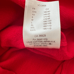 Louis Vuitton Supreme Red & White Arc Logo Sweater - Morely TrendsLouis Vuitton Type here:)
